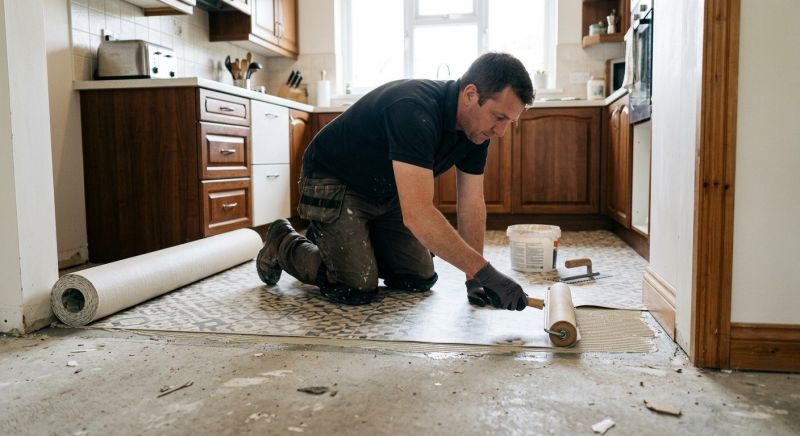 Linoleum Floor Installation in Boyds, MD