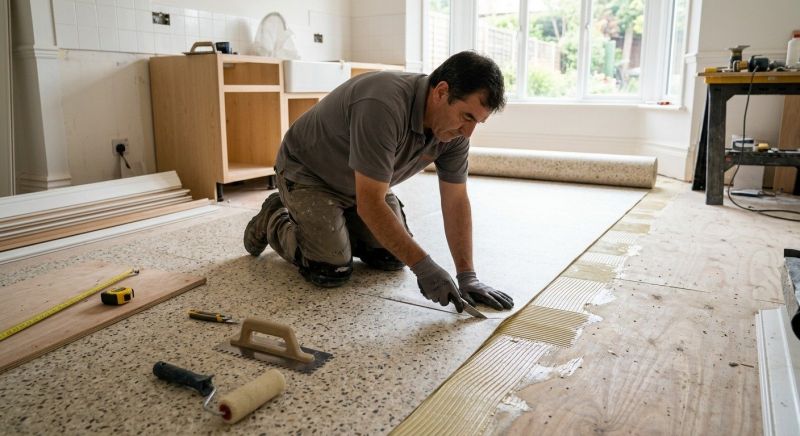 Linoleum Floor Installation in Damascus, MD