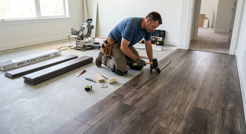 Linoleum Floor Installation in Frederick, MD