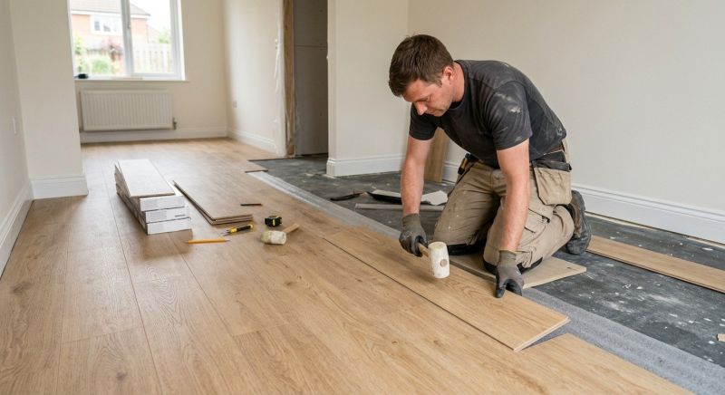 Linoleum Floor Installation in Gaithersburg, MD