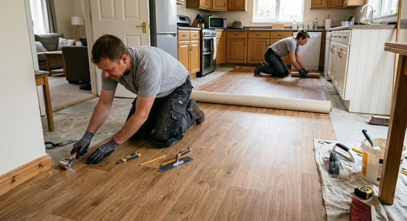Linoleum Floor Installation in Mount Airy, MD
