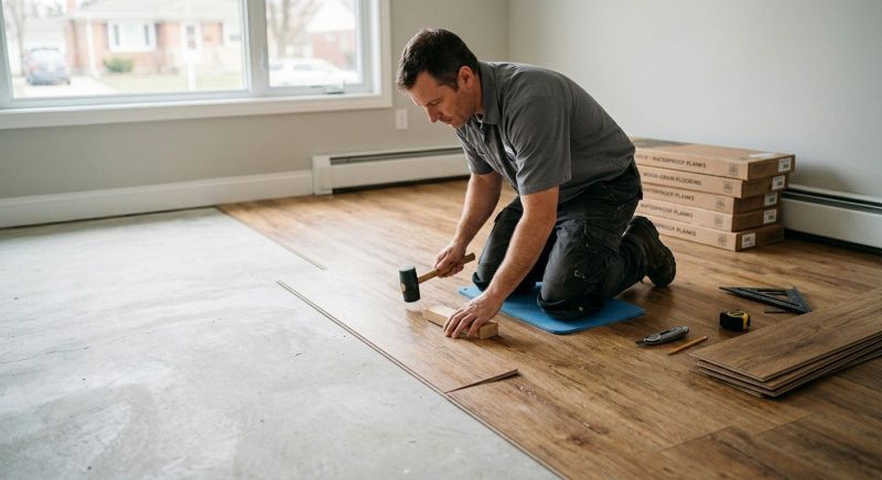 Linoleum Floor Installation in Sandy Spring, MD