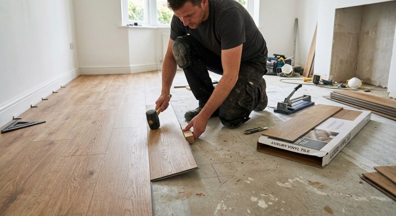 Lvt Flooring Installation in Highland, MD