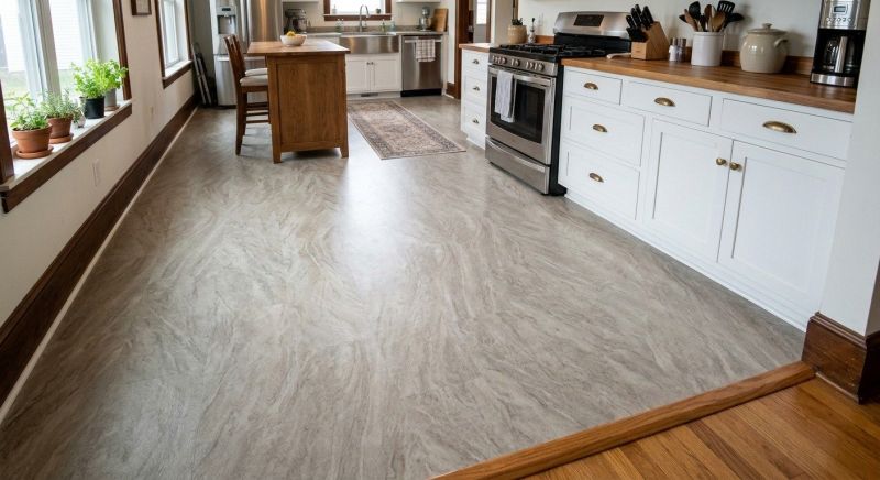 Sheet Linoleum Installation in Leesburg, VA