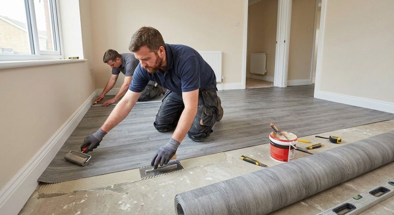 Sheet Linoleum Installation in Mount Airy, MD