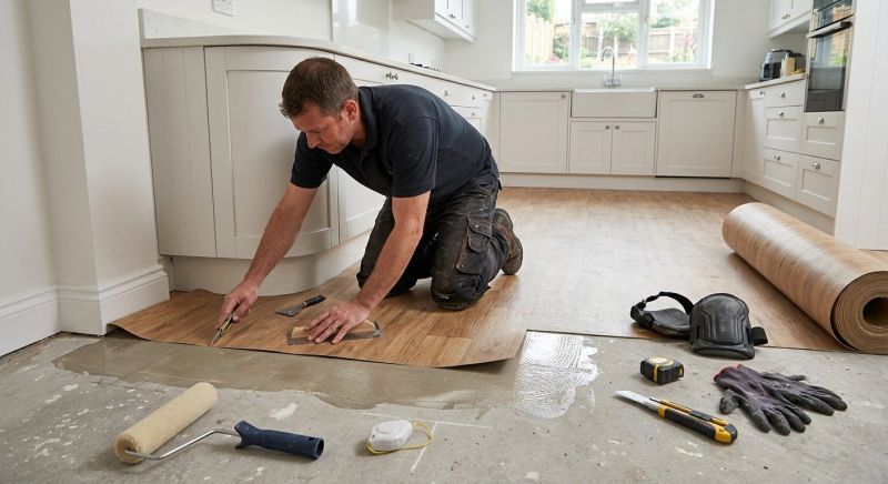 Sheet Linoleum Installation in Windsor Mill, MD