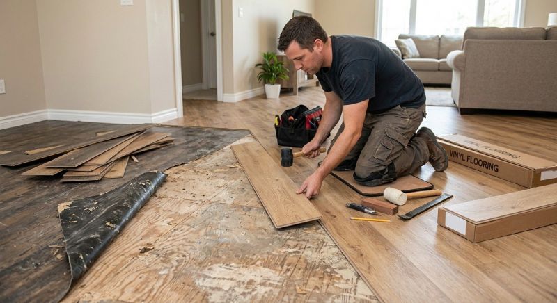 Vinyl Flooring Installation in Boyds, MD