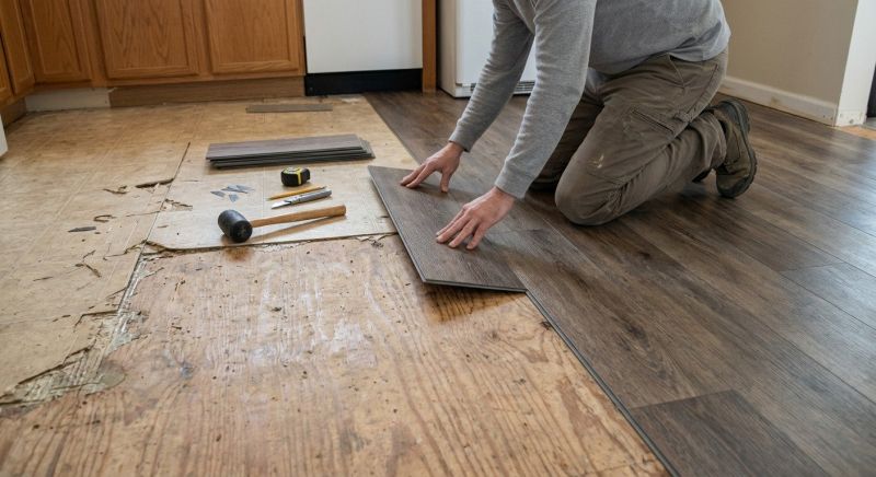 Vinyl Flooring Installation in Mount Airy, MD