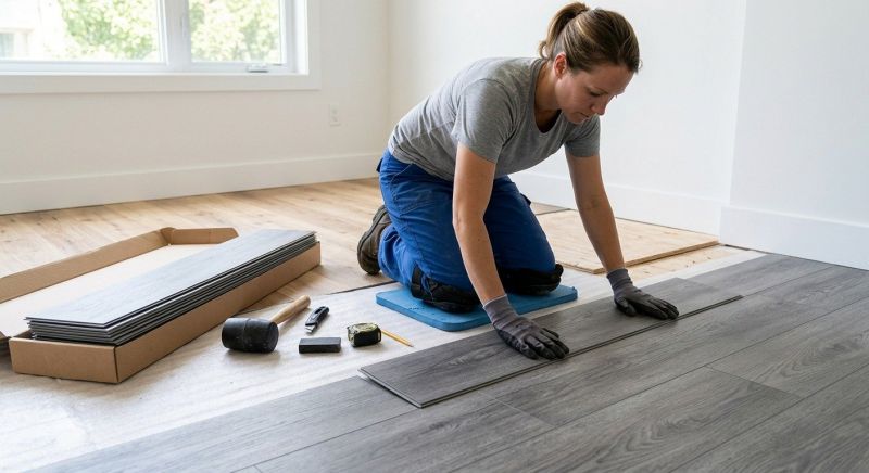 Vinyl Tile Installation in Mount Airy, MD